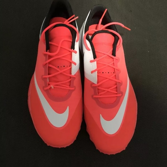 Women’s Nike No Spike FI Flex Golf Shoes Solar - Picture 2 of 4